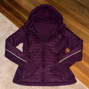 lululemon athletica Deep Purple Puffer Jacket